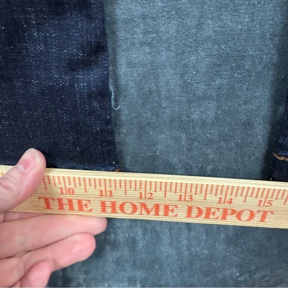 NWT Shyanne Women’s Dark Blue Mid-Rise Trouser Jeans 28 x 32 - Picture 14 of 15